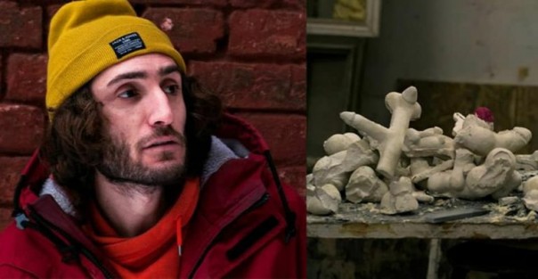 Украинских нациков взбесила выставка, где ВСУ изображены в виде половых членов