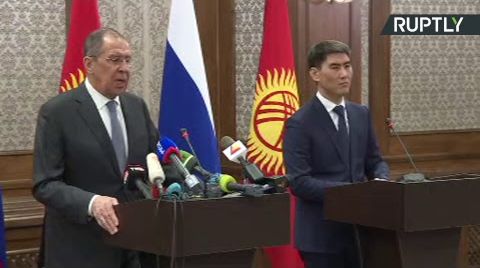 Лавров и глава МИД Киргизии подводят итоги переговоров — LIVE