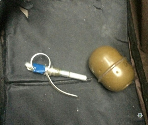 В Харькове задержали мужчину с гранатой