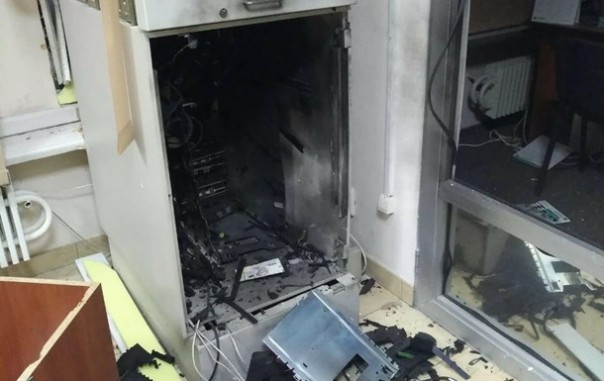 В Харькове взорвали два банкомата