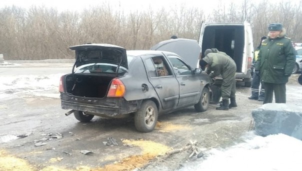 Взрывное устройство сработало под машиной главы подразделения МВД ДНР