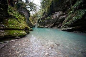 Каньон реки Псахо. Краснодарский край. Россия