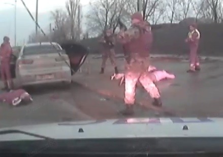 В Волгограде с погоней задержаны четверо молодых людей, расстрелявших группу предпринимателей (Видео)