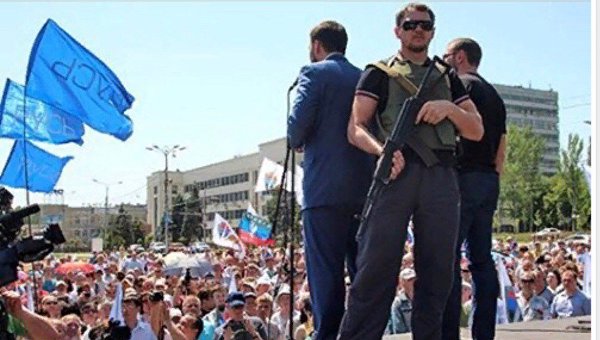 Как это было в марте 2014 года. Оборона Донецка от правосеков и реквизиция оружия