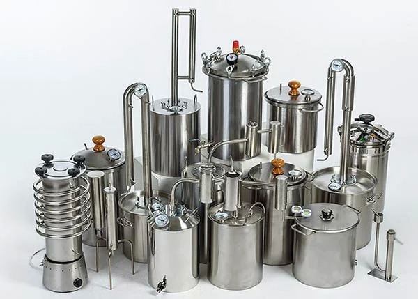 Современные самогонные аппараты позволяют получить качественный алкогольный продукт