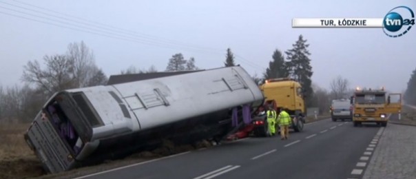 В Польше перевернулся автобус с украинцами, есть жертвы