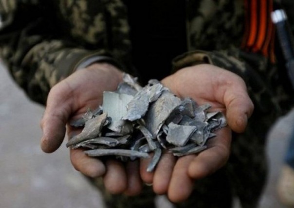 100 кг осколков снарядов собрали в ДНР для «Ордена Иуды» Порошенко