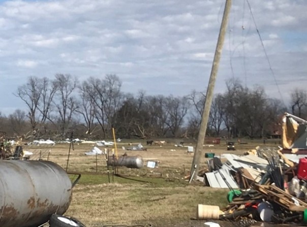 В США более 20 тысяч человек остались без света