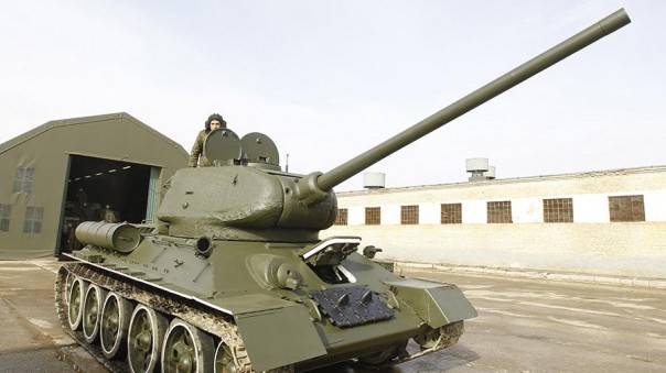 Советский танк Победы откопали на Голанских высотах