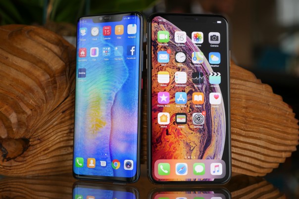 Сравнение Apple iPhone XS Max и Huawei Mate 20 Pro