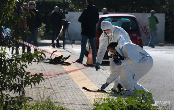 Возле посольства России в Афинах прогремел взрыв