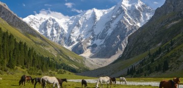 Горы в Кыргызстане