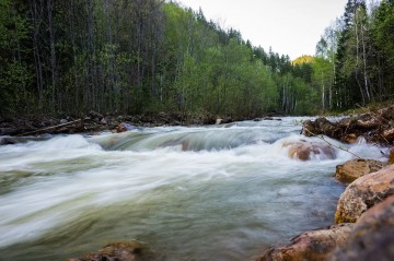 Река Реветь. Башкортостан. Россия