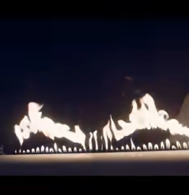 Визуализация музыки с помощью природных стихий