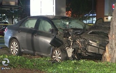 В США автомобиль врезался в пешеходов