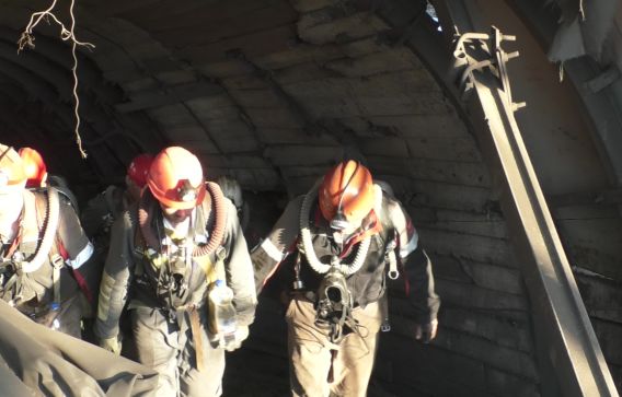 Спасатели извлекли из шахты "Схидкарбон" тело пятого погибшего шахтера