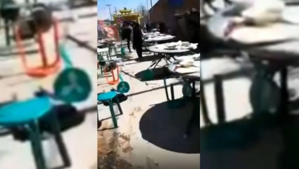 В Китае при взрыве газа на похоронах пострадали 66 человек