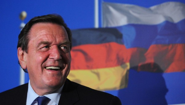 Путин поздравил Шредера с 75-летием