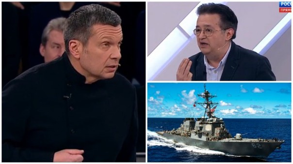 Соловьев жестко ответил американцу, назвавшему дату прохода кораблей НАТО в Азовское море