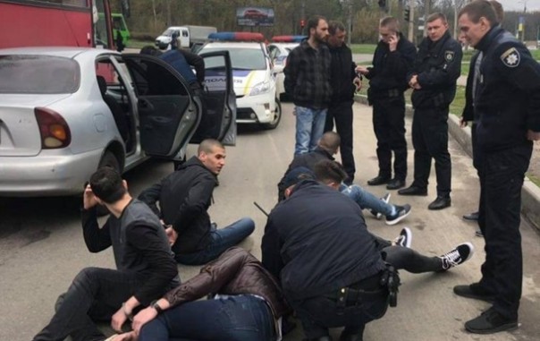 В Харькове студенты из Израиля открыли стрельбу из автомобиля