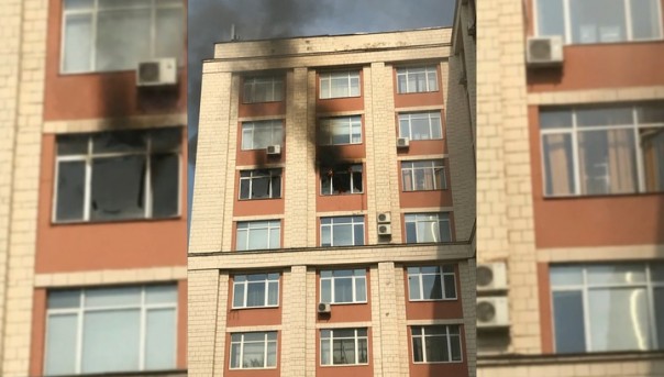 В Москве загорелся университет имени Губкина