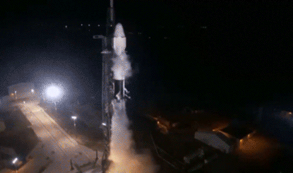 Корабль Dragon стартовал к МКС с мыса Канаверал во Флориде — видео
