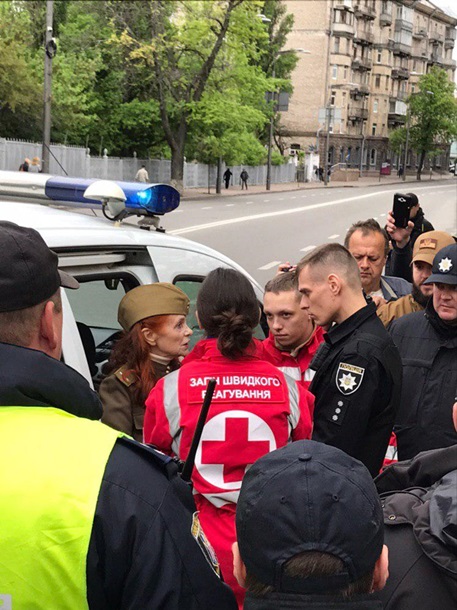 В Киеве начались задержания из-за запрещенной советской символики