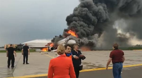 Представлена картина катастрофы "Сухого Superjet-100" в Шереметьево