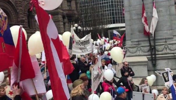 От Нью-Йорка до Мельбурна: по планете шагает "Бессмертный полк"