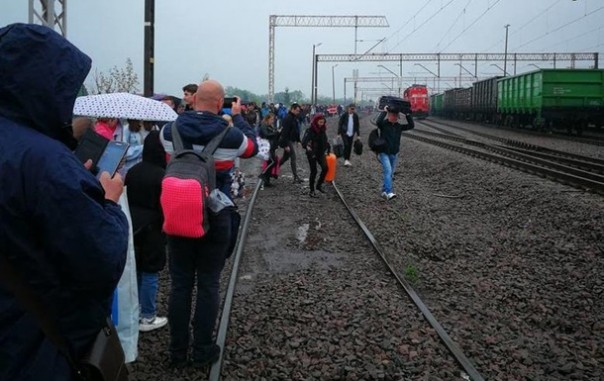 В Польше из-за сумки эвакуировали 500 человек из поезда Киев-Перемышль