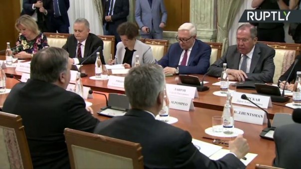 Сергей Лавров провёл переговоры с госсекретарём США Майком Помпео