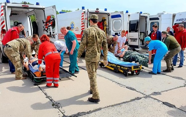 Рубрика потерь НЕТ: В Одессу прибыл борт с 12 ранеными хрюмбергами