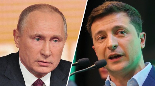 В Киеве допустили возможность телефонного разговора Путина и Зеленского