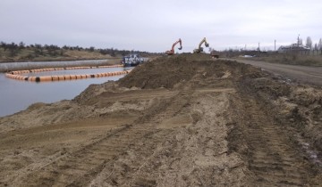 Суд запретил производство работ на обводном канале Нижне-Чурбашского шламохранилища