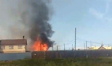 В исправительной колонии на Урале вспыхнул пожар