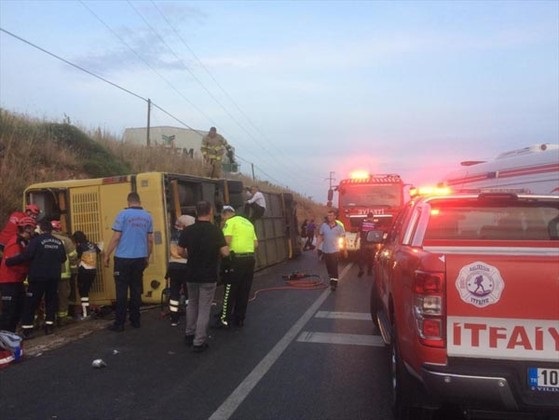 В Турции попал в ДТП автобус с туристами: более 50 пострадавших