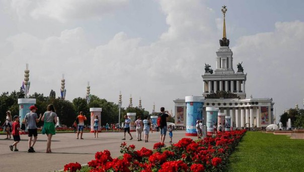 Загорелся один из павильонов ВДНХ