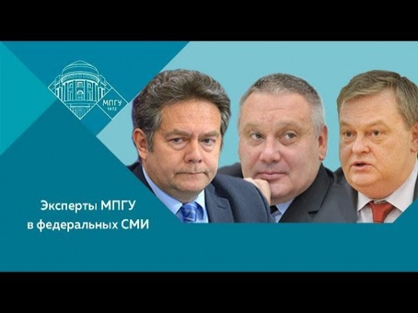 Е.Ю.Спицын, Н.Н.Платошкин и Е.Э.Копатько на канале Россия-24. "Окна. О козлах-провокаторах"
