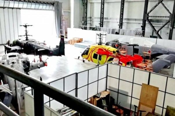 Опубликовано фото новейшего российского военного вертолёта Ка-65