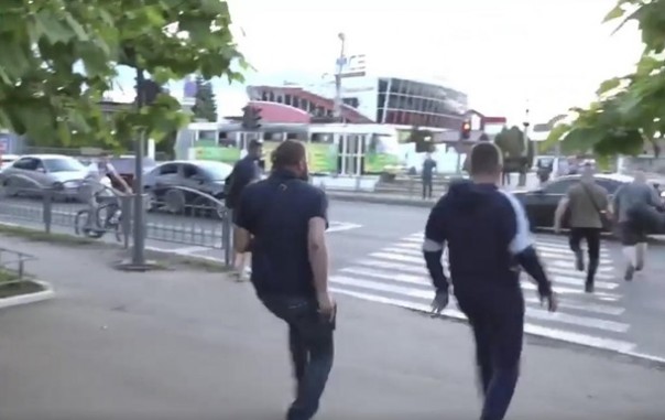 В Харькове на рынке "Барабашово" произошла драка со стрельбой