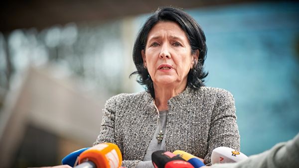 Президент Грузии призвала Россию не отвечать на провокацию