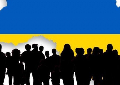 Численность населения Украины неумолимо падает