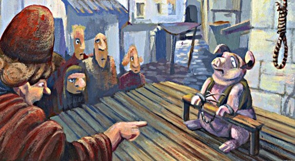 Фалезская свинья и петух-трансгендер: суды над животными в Средневековье