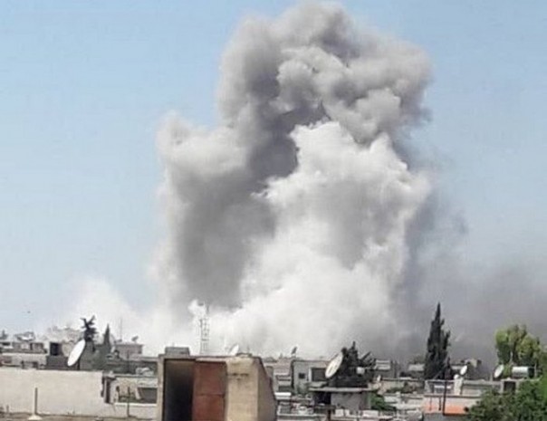 Российская авиация нанесла массированные удары по боевикам на северо-западе Сирии