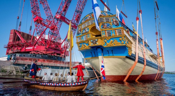 Парусник «Полтава» в Санкт-Петербурге: фотоотчёт