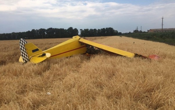 Самолет упал на Полтавщине, один человек погиб