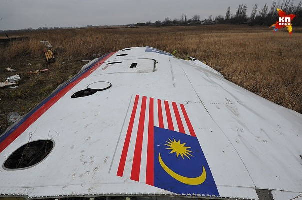 Существуют спутниковые снимки по MH17