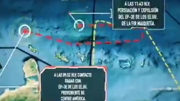 Нарушение самолетом США воздушного пространства Венесуэлы попало на видео