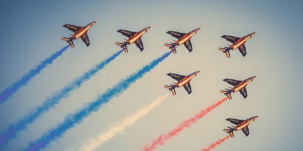 Во Франции потерпел крушение самолет группы высшего пилотажа