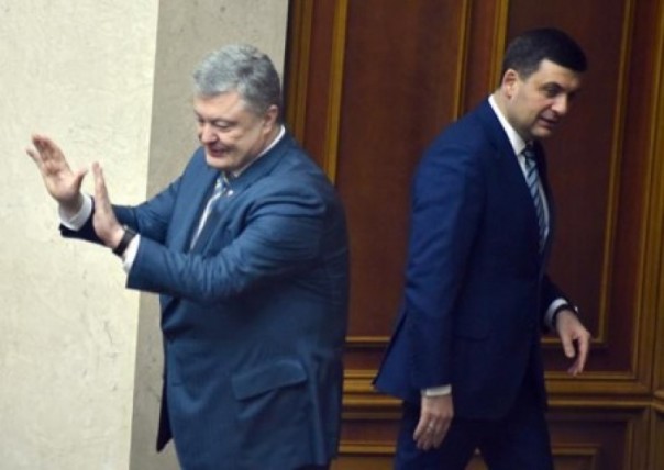 Гройсман обвинил Порошенко в преследовании личных целей, а не интересов народа